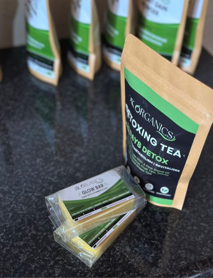 Detoxing Tea & Glow Bar (Combo)